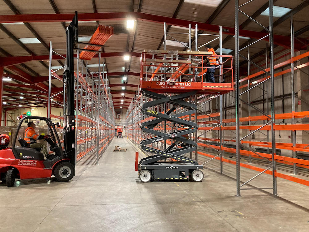 pallet racking - warehouse layout options