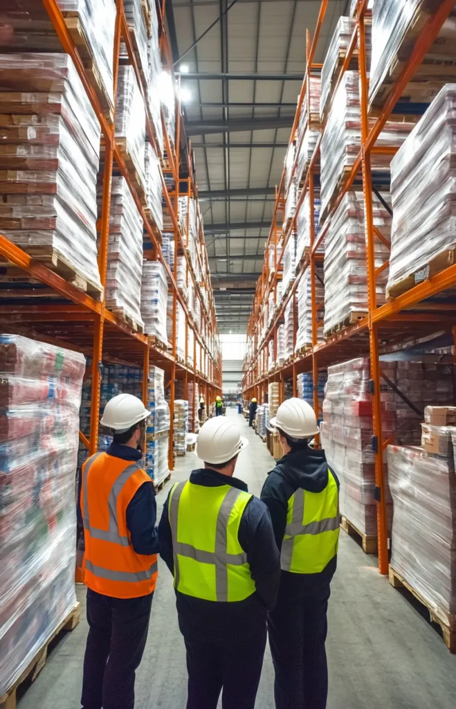 picture of warehouse appraisal team