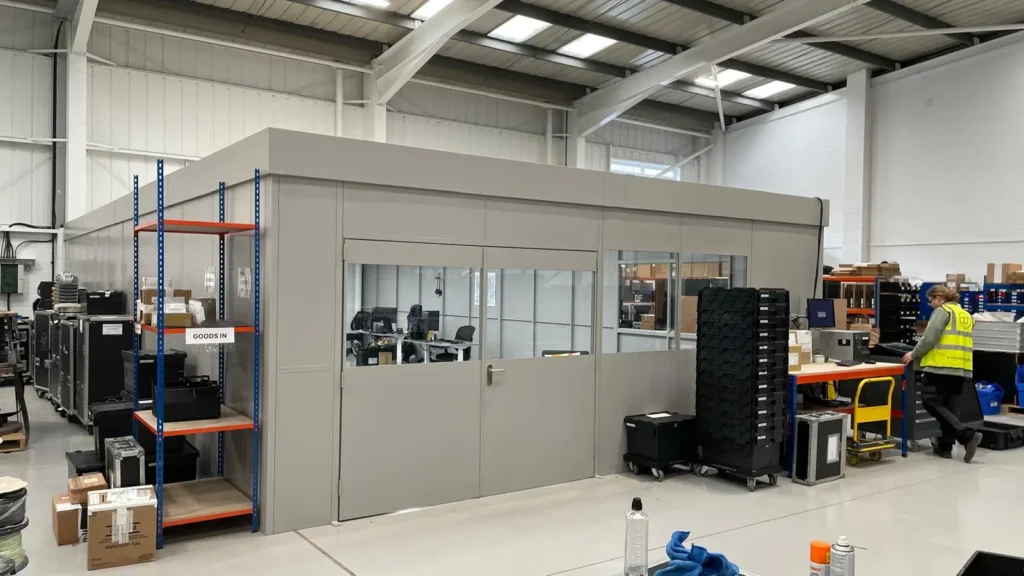 Workshop space install for Autograph Sound