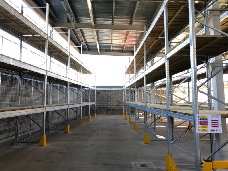 Crossrail - External Stow pallet racking