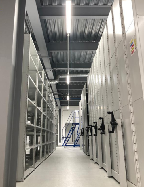 Mobile shelving solutions